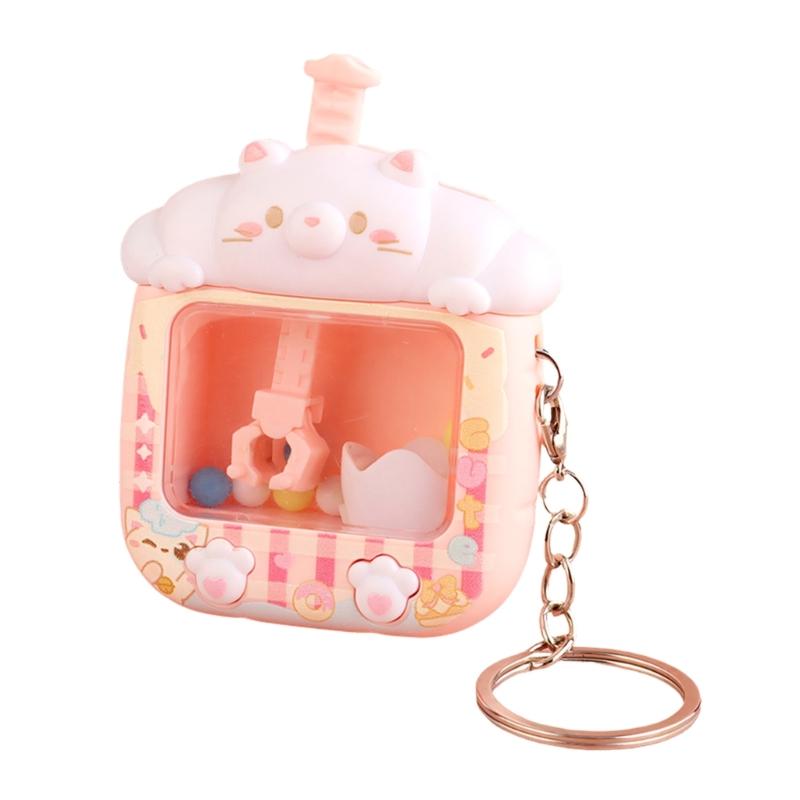 Small Claw Machine Toy Keychain With Fun Game For Kids And Adults