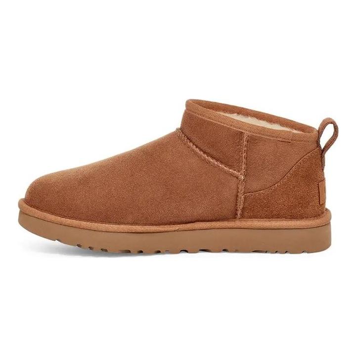 UGG CLASSIC ULTRA MINI Sheepskin Thermal Short Snow Boots Women's 1116109-CHE(Team373-)