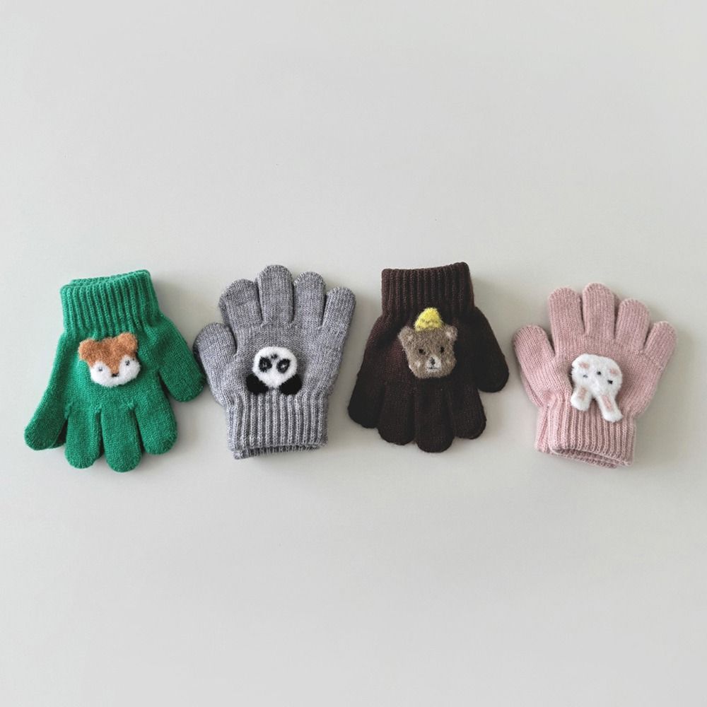 Kältefeste Kinder Baby Handschuhe Winddichte Warme Fäustlinge Herbst Winter Handschuhe Arbeit Büro