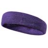 Pure Color Sports Headband Running Headwear Sweat-Absorbent Headband Basketball Antiperspirant Belt Fitness Sweat Guide Belt