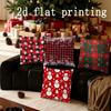 Weihnachts-Plaid &; Schneemann Kissen Geeignet für Sofa Schlafzimmer Auto Kissenbezug Kissen Rechteckiges Rückenkissen