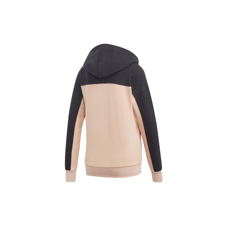 Adidas Originals Trefoil TT Hooded Color Block Zip Jacket Women jackets Pink FI1479