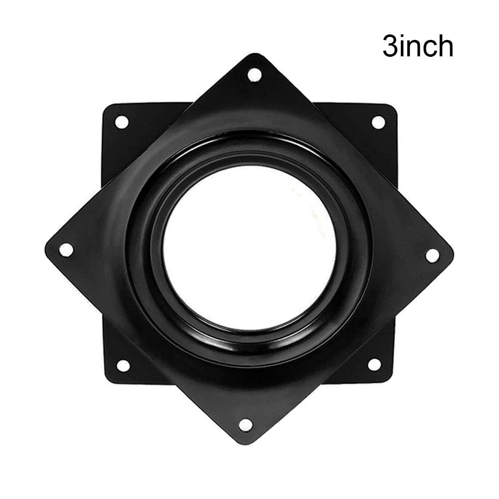 

3/4/6 Inch Heavy Duty Steel 360 Degrees Rotating Seat Swivel Base Mount Plate For Bar Stool Chair Table Applications Tools