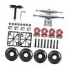 Rostbeständige 5-Zoll-Skateboard-Truck-Montage Aluminiumlegierung Skateboard-Brücke Mit Ergonomischen Designs Für Den Außenbereich
