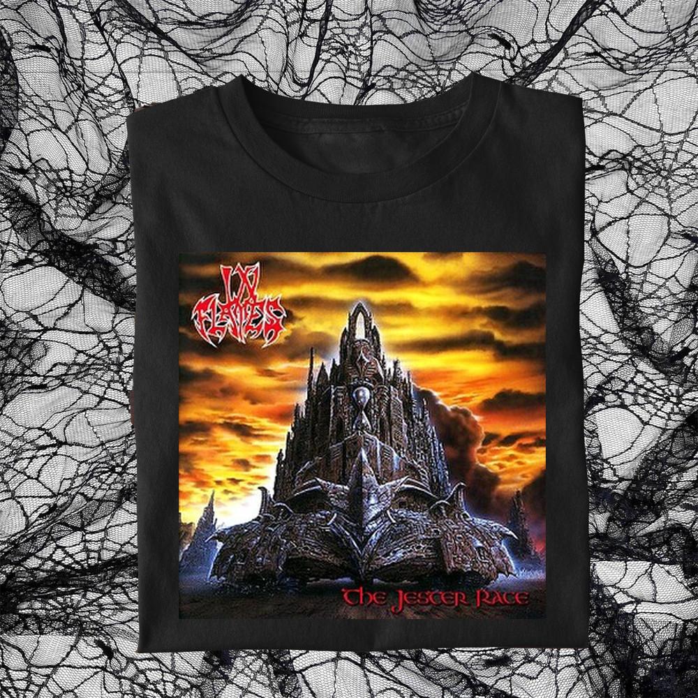 

In Flames 2025 Tour T Shirt short sleeve size s-5xl unisex NW44 Unisex T-Shirt S