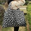Eco-Friendly Foldable Korean Style Portable Shopping Bag - Medium Size Handbag