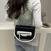 Multicolor Contrast Color Mini Box Tote Handbag For Women Casual Crossbody Bag With Top Handle And Detachable Strap
