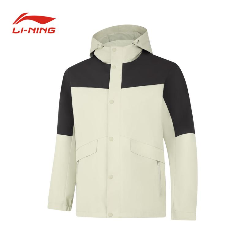 Li-Ning Unisex Water-Repellent Hooded Windbreaker Jacket