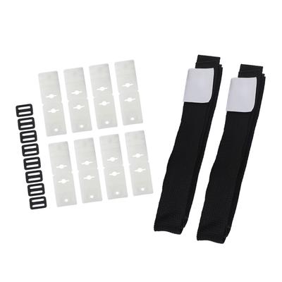 Pool Cover Reel Strap,   Length Solar Blanket Roller Attachment Kit with 8 Buckles and Straps, for Swimming Pool Cover