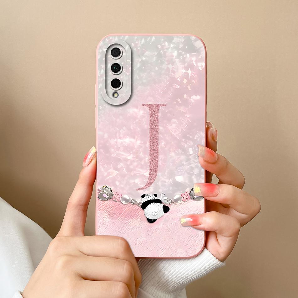 

Case For Huawei P Smart Pro Letter Cover For Huawei P Smart Z Psmart 2021 Soft Liquid Silicone Phone Cases For P SmartZ Housing P Smart Z