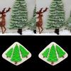 Cake Mold Non-stick No Odor Silicone Christmas Trees DIY Cake Decorating Mould for Kitchen Baking