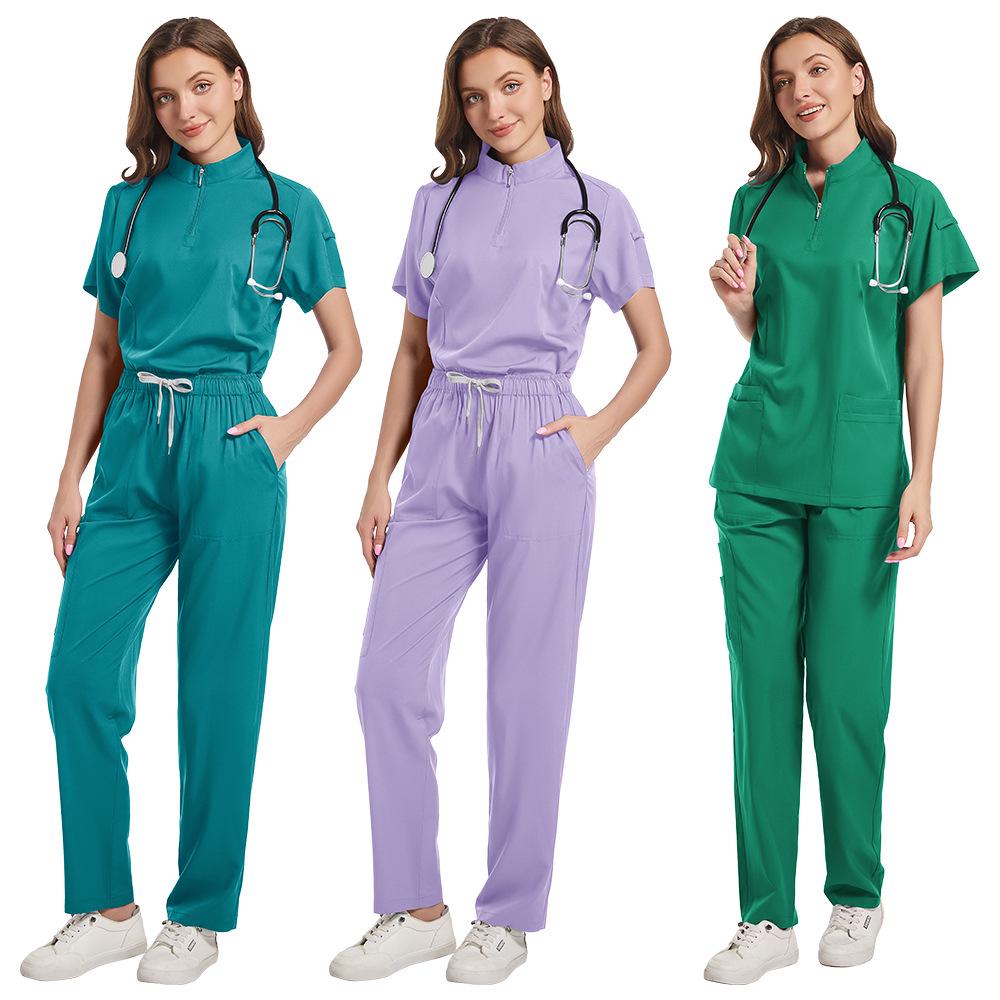 Surgical Scrubs: Short Sleeve Dental & Salon Medical Suit