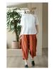 Damen Retro Baumwolle Leinen Übergröße Kurzarm Top - Schlankmachend, Vielseitig, Einfarbiges Freizeit-T-Shirt