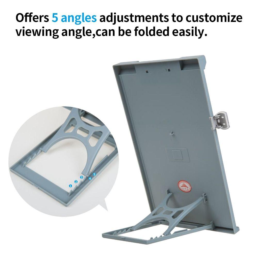 Desktop Organizer Document Reading Stand Computer Monitor Folder Document Holder  Manuscript