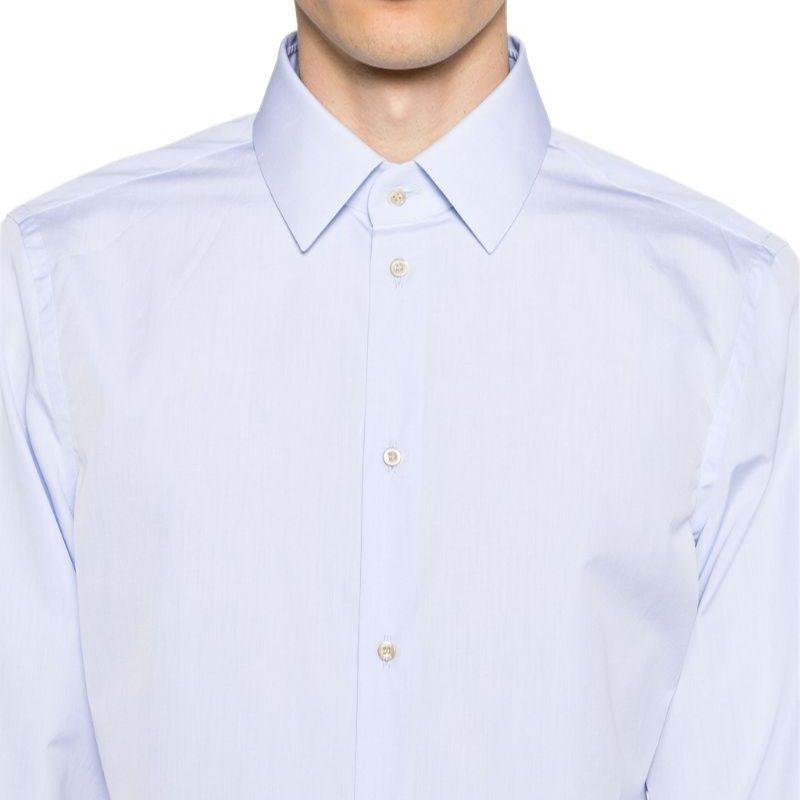 GUCCI Lido Shirt Men's Light Blue 699550-ZAJOL-4910