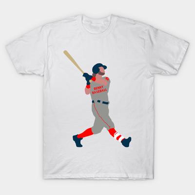 T-Shirt Damen Andrew Benintendi Benny Baseball Harajuku Print Kawaii T-Shirt Sommer Kurzarm Damen T-Shirt Top Tee