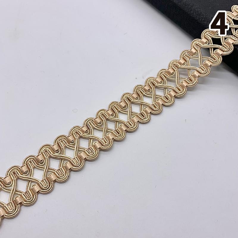 11,5–12 Meter Quastenbesatz, Spitzenband, 3 cm Breite, Spitzenbesatz, Fransen zum Nähen von Vorhängen, Heimpolstern, DIY-Zubehör