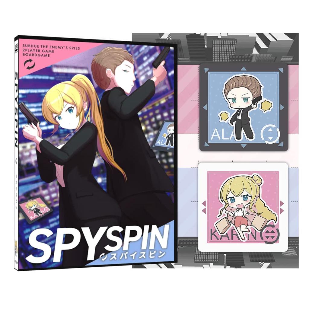 SPYSPIN Spyspin board game 2-player