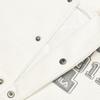 New FILA Baseball Jacket Men's Steam White F51M449501F-IV