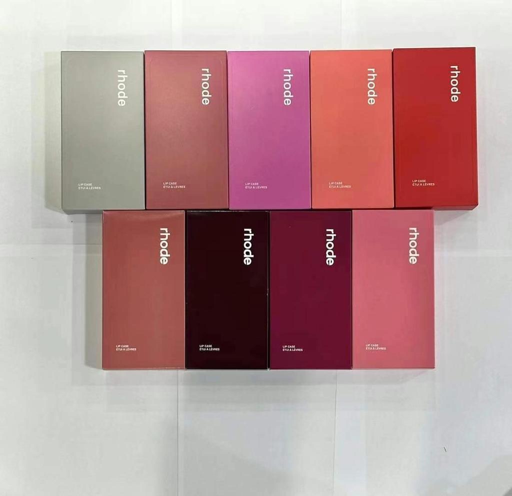 Lippenstift 1514 Silikonkompatible farblich passende Schutzhülle für Samsung & iPhone 16 Pro Max, sturzsicheres Lipgloss-Design