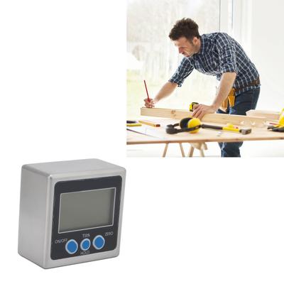 Digital Display   4  Degrees Magnetic Electronic Angle Finder Protractor Inclinometer