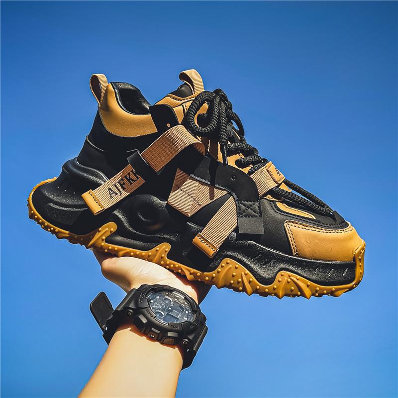 

Мода PARZIVAL Новые мужские кроссовки весна-осень дышащие кроссовки для бега громоздкие повседневные туфли для спорта на открытом воздухе мужская обувь теннисные туфли 44