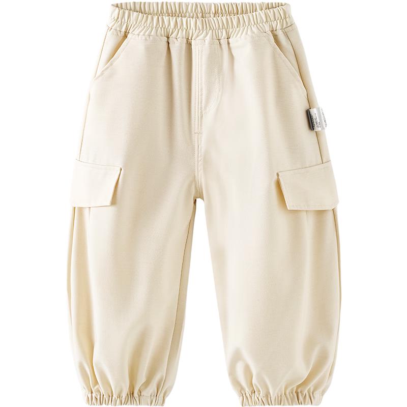 TONGTAI Kids' Spring/Autumn Cuffed Casual Pants