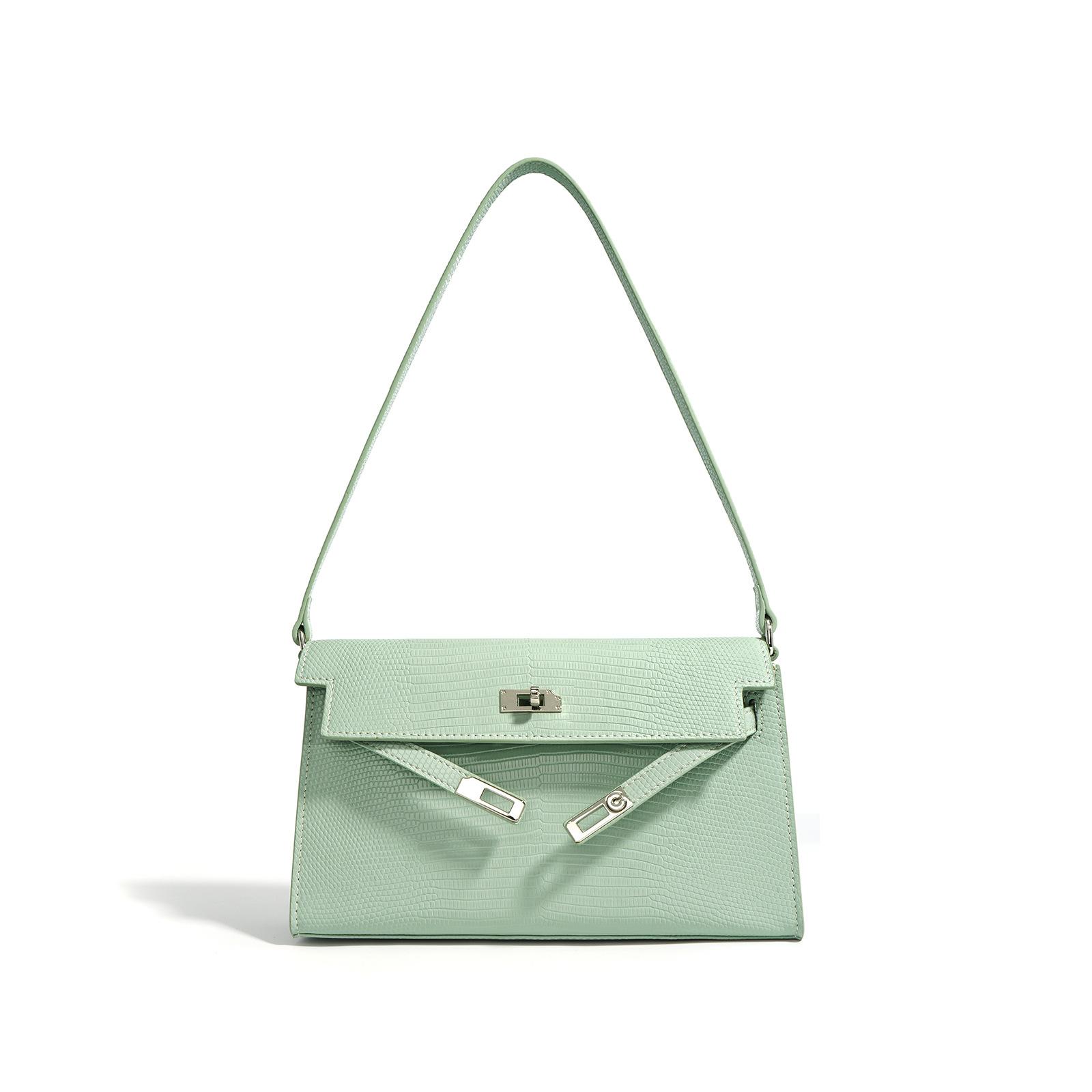 

Кожаная сумка подмышку женская Новая мода Высококлассная сумка-мессенджер на одно плечо