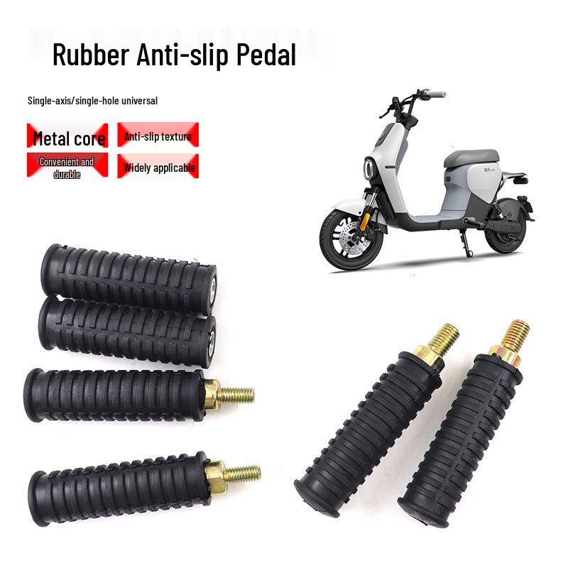 Diama New Standard Electric Bicycle Pedals & Footrests for Battery Car Modification