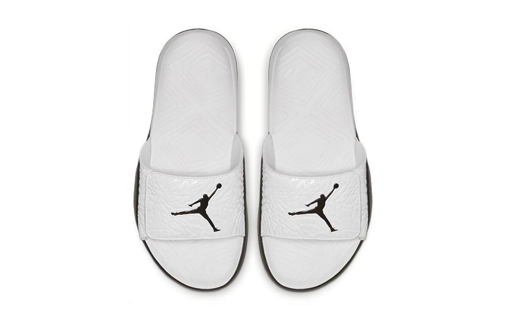 Jordan Hydro 7 V2 Kids' Slippers Black Gray Teenagers BQ6291-100