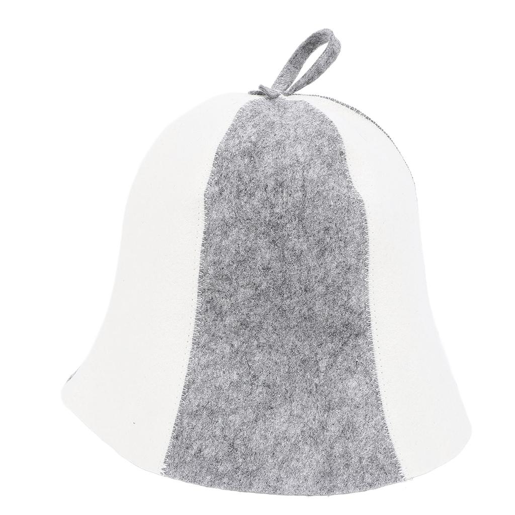 2pcs Sauna Hat Insulating Thick Absorbent Comfortable Breathable Headgear for Spa Steam Room Bathhou