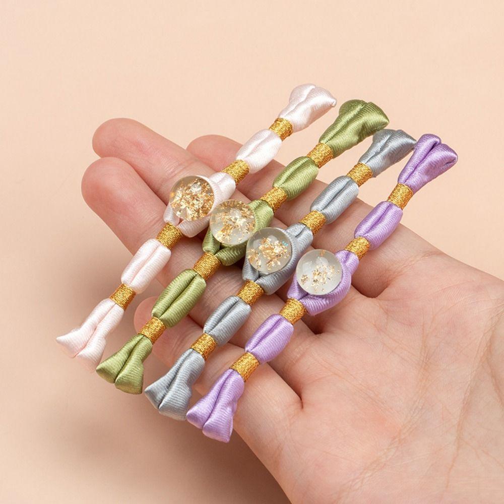 10Pcs Brilliant Colors Chinese Traditional Bead Button DIY Handmade Vintage Style Sewing Crafted Buttons Cheongsam Buttons