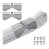 Anti-slip Gutter Extension Hinge Innovative Flip Design Gutter Downspout Set  Plowing