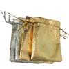 100PCS Drawstring Bags Jewelry Earphone Candy Storage Bag