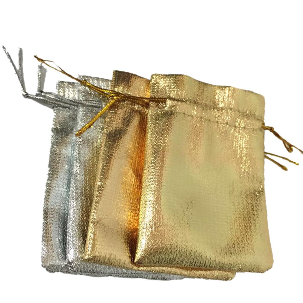 100PCS Drawstring Bags Jewelry Earphone Candy Storage Bag
