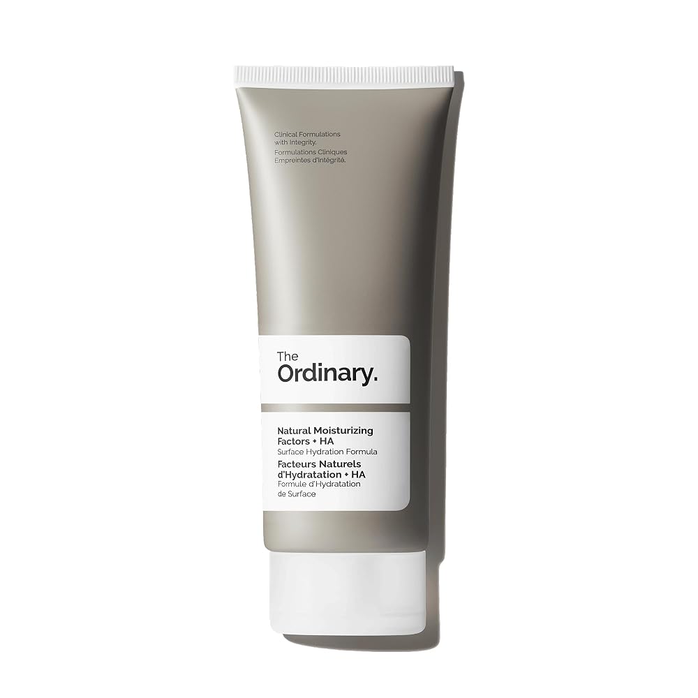 The Ordinary Natural Moisturizing Factor + Hyaluronic Acid Face Cream 100mL Hydrating Skincare for Dry & Gentle Skin 100ml