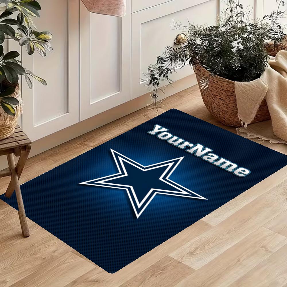 Dallas Customize Your Name Kitchen Rug Runner Rug Laundry Mat Hallway Entryway The Best Gift Choice