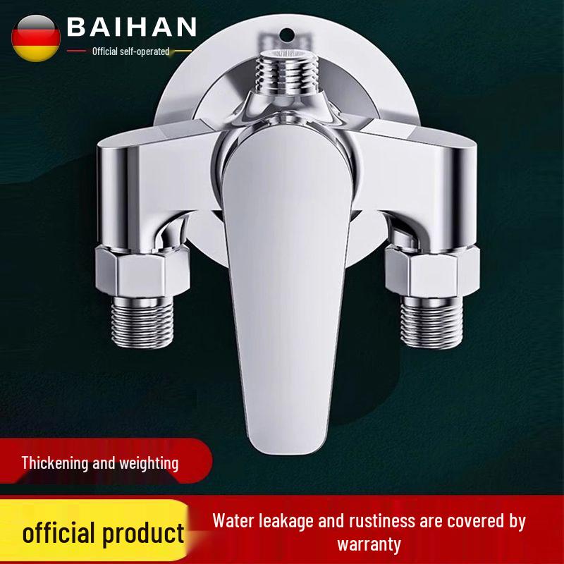 Baihan Wall-Mounted Shower Faucet Mixer Set