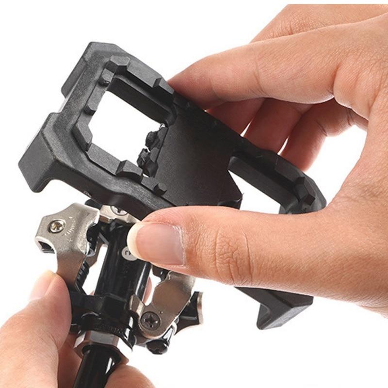 2PCS Bicycle Pedal  Flat Platform Adapter Conversion Universal Compatible MTB Road Bike Parts Cycling Accessaries