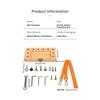 Children Learning Tool Set Baby Screw Assembly Wooden Tool Box Early Educational Hand-eye Coordination Toys for Kids