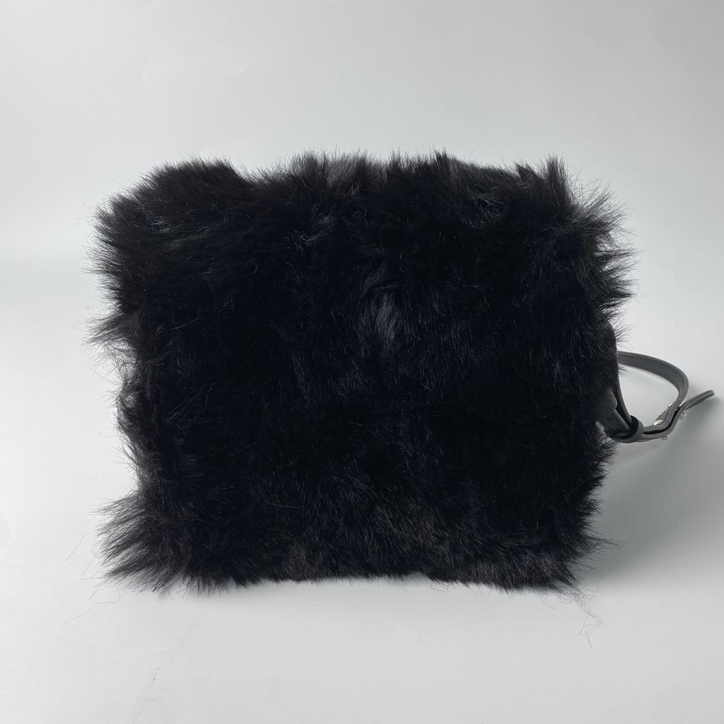 Used JIMMY CHOOShoulder Bag black leather Women