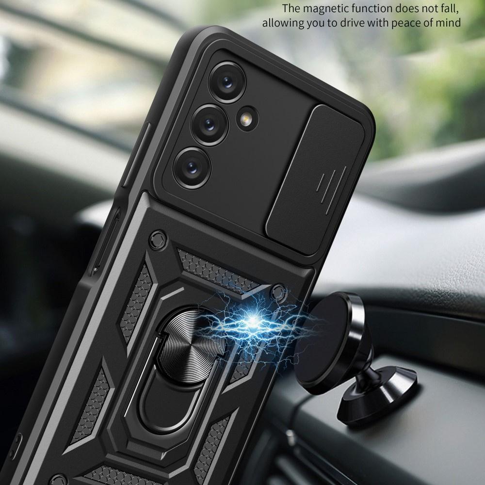 Armored Case for Samsung Galaxy A14 4G/5G, CamShield Slide, Black