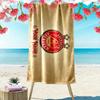 Aberdeen Football Club Print Beach Towel, Large Soft Quick Dry Towel for Beach Camping Swimming