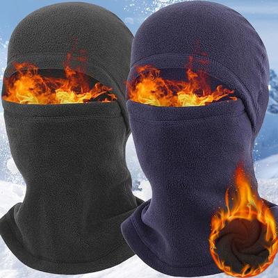 Новая велосипедная шапка зимняя теплая беговая шапка-балаклава флисовая велосипедная маска на все лицо головной убор для альпинизма рыбалки теплая ветрозащитная шапка