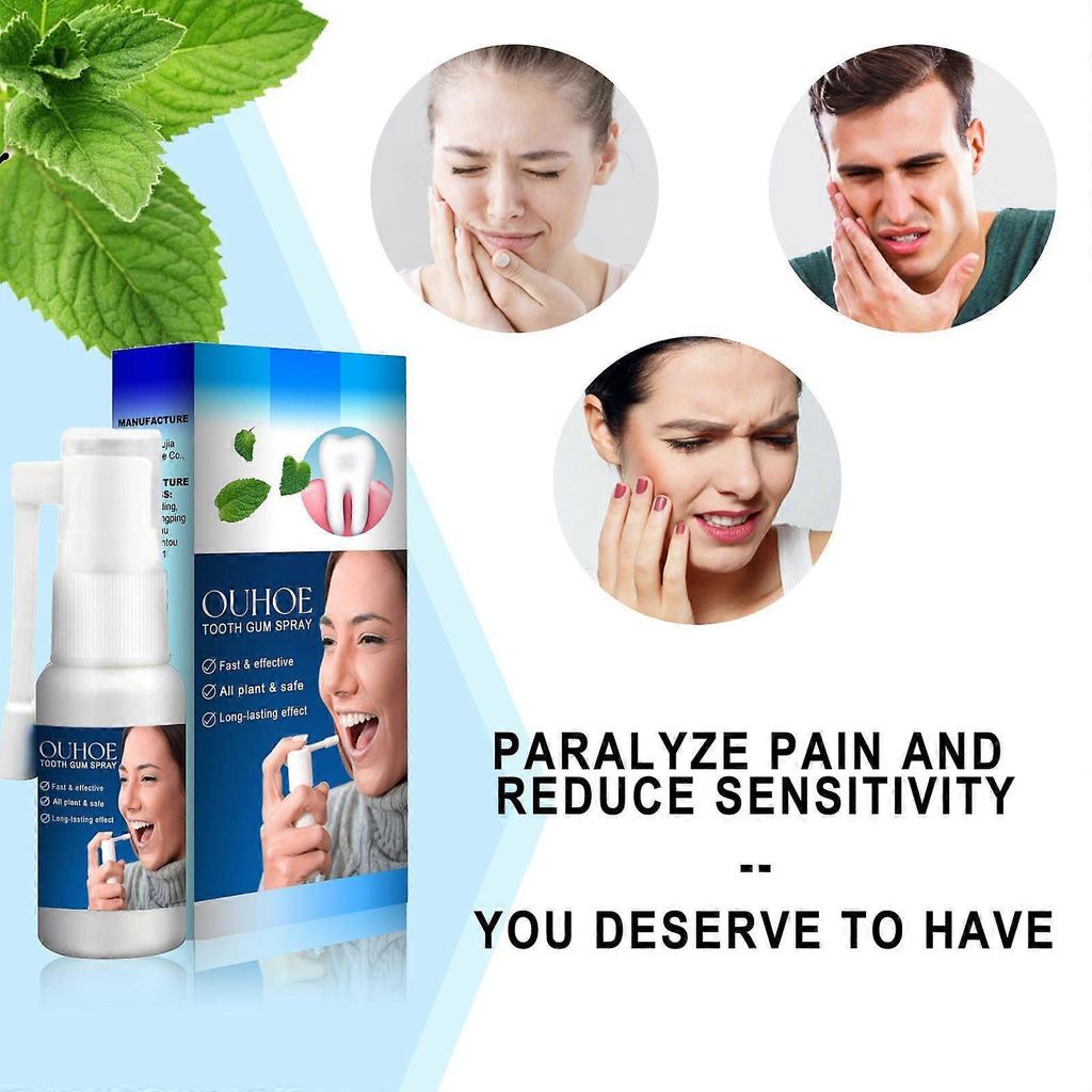 Limited time!!Ouhoe Dental Repair Spray - Protects Gums, Relieves Gum Inflammation, Swelling, Toothache, And Oral Care