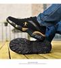 Men's Winter High-Top Leather Cotton Shoes - Warm, Velvet-Lined, Business Casual for Middle-Aged & Elderly