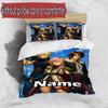 3pcs Duvet Cover Set (1*Duvet Cover + 2*Pillowcase, Without Core), Custom Name Final Fantasy Pattern Bedding Set, Home Bedroom Decor Gift