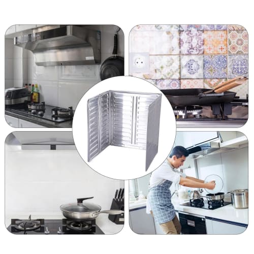 Latikaly Range Guard, Oil Splash Guard, Gas Stove Cover, Gas Stove Oil Splash Guard, Oil Splash Prevention Guard, Gas Stove Oil Splash Guard, Kitchen