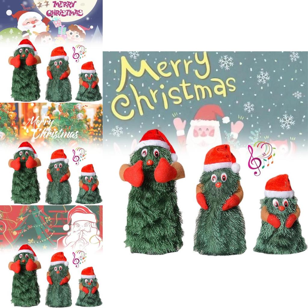 Fun Rotating Christmas Tree Electric Singing Dancing Toy For Kids Festive Decoration