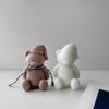 Cute 3D Cartoon Bear Silicone Mold for DIY Candle Soap Chocolate Handy Resin Decor Mould for Birthday Parties and Gifts